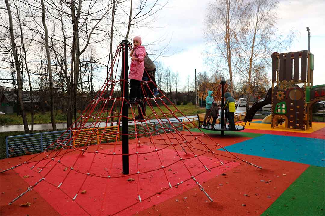 Novaya detskaya ploshadka Vishnyakovo 4