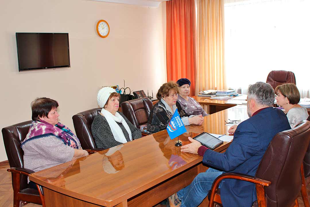 Zholobov vstrecha s veteranami 3