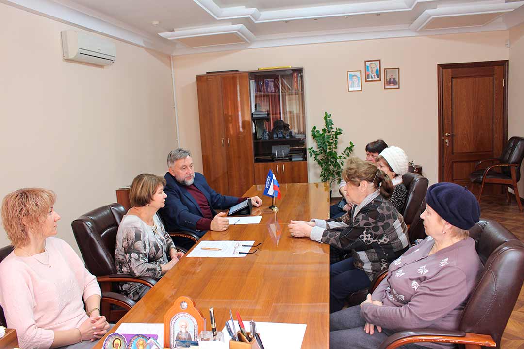 Zholobov vstrecha s veteranami 4