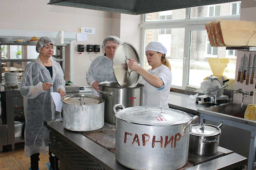 proverka pitaniya Rechitskaya school 5