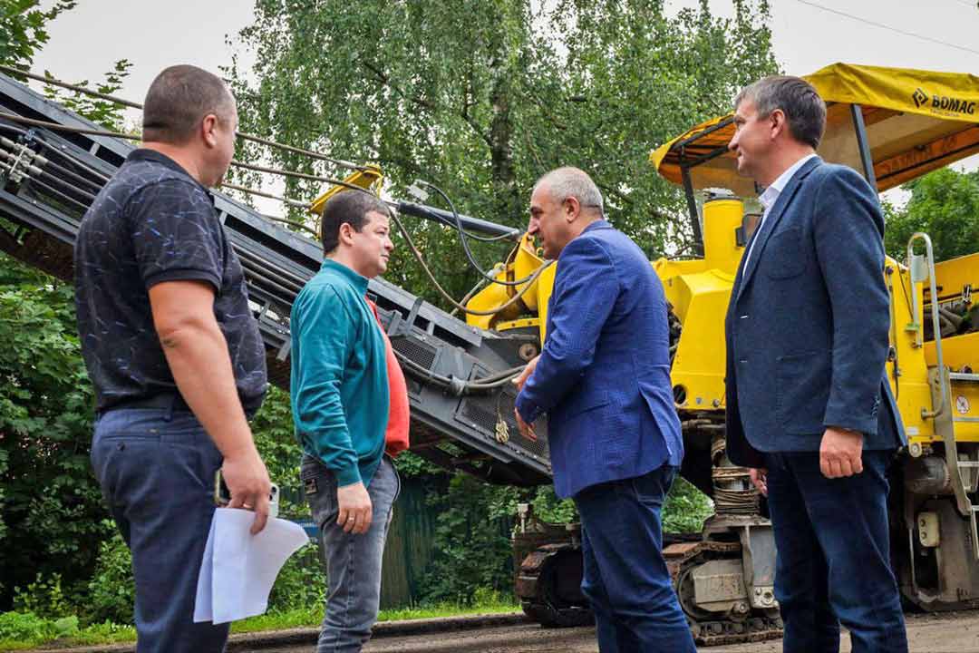 remont dorogi na Koroleva 3