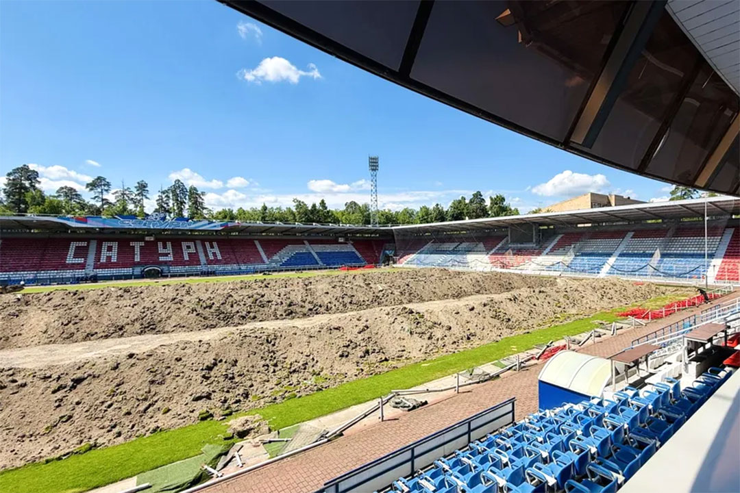 Rekonstuktsiya Futbolnogo Stadiona Saturn 1