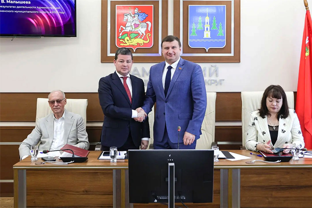 Глава Раменского округа выступил перед Советом депутатов с ежегодным отчетом